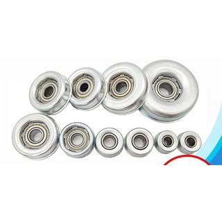 Cốc bi con lăn băng tải, cốc bi sắt tròn 25,32,34,38,42 45,48,50,60,76mm