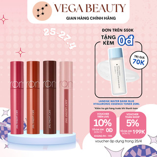 Son Tint Bóng Căng Mọng Hàn Quốc ROMAND Juicy Lasting Tint đa dạng màu phù hợp nhiều tông da