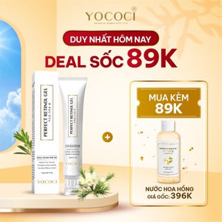 Gel Chấm Mụn Giúp Giảm Viêm Ngừa Mụn Mờ Thâm YOCOCI Perfect Retinol Gel 15G