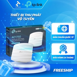 Thiết bị phát wifi gắn trần access point tp-link eap245 wifi gigabit mu-mimo ac1750 băng tần kép