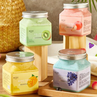 Muối Tắm HEYXI 4 vị Trái Cây Loại Bỏ Bụi Bẩn Đánh Bay Mụn Thâm Toàn Thân