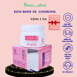 Kem body X6-Chính hãng kem dưỡng trắng da body x5 dưỡng trắng chuyên sâu cho chị em