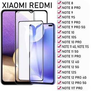  Kính Cường Lực Xiaomi Redmi Note 8 8Pro 9 9S 9Pro 10 10S 10Pro 11 11S 11Pro 12 12S 12Pro 11TPro Full Màn Hình 