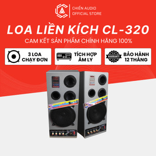 Loa liền kích, liền công suất CaliPhate CL-320, loa liền công suất bass 20 CaliPhate CL-420