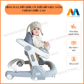 XE TẬP ĐI CHO BẾ, XE CHỮ U TẬP ĐI CHO BÉ ĐIỀU CHÌNH ĐƯỢC TỐC ĐỘ, CHỐNG LẬT, XE TRÒN CAO CẤP