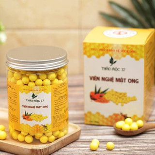 Viên nghệ mật ong thảo mộc 37 hũ 500 viên