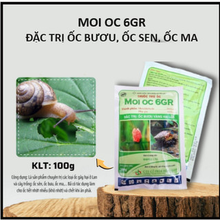 Thuốc diệt ốc sên hiệu moi oc 6gr - tiêu diệt ốc sên, ốc bươu hại rau củ quả an toàn-nhanh chóng-hiệu quả