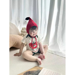 Bodysuit hoa quả kèm mũ