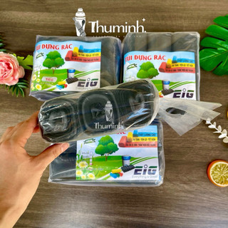 Túi Đựng Rác Tự Phân Huỷ Màu Đen (3 Cuộn/Bịch)