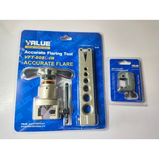 Combo Bộ Lã Ống Đồng Lệt Tâm Chuyên Dụng Tặng Kèm Dao Cắt Ống Đồng Mini (Chính Hãng Value)