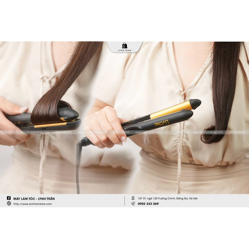 Máy duỗi uốn làm phồng lưỡi cong Livchic®️