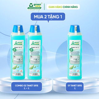  Dung dịch tẩy rửa hữu cơ Green Care Professional tẩy sạch sàn và kính tự phân hủy sinh học 1L TANET SR15