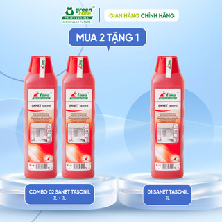  Dung dịch tẩy rửa Green Care Professional tẩy sạch cặn canxi nhà vệ sinh, bồn cầu, vách kính 1L Tasonil