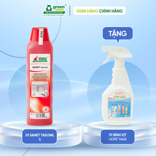  Dung dịch tẩy rửa Green Care Professional tẩy cặn canxi nhà vệ sinh, bồn cầu, vách kính 1L T