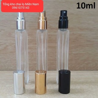 Chai Chiếc Nước Hoa Mini 10ml Thủy Tinh Phụ kiện du lịch