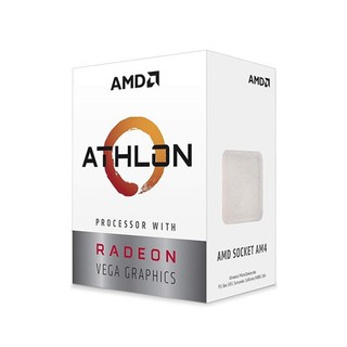 CPU AMD ATHLON 3000G (3.5GHZ, 2 NHÂN 4 LUỒNG , 5MB CACHE, 35W) BOX