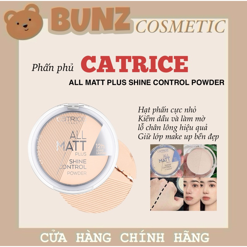 Phấn phủ  Catrice All Matt Plus Shine Control Powder