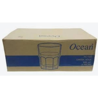 Bộ 6 ly thuỷ tinh Ocean Centra Rock P01960 - 300ml