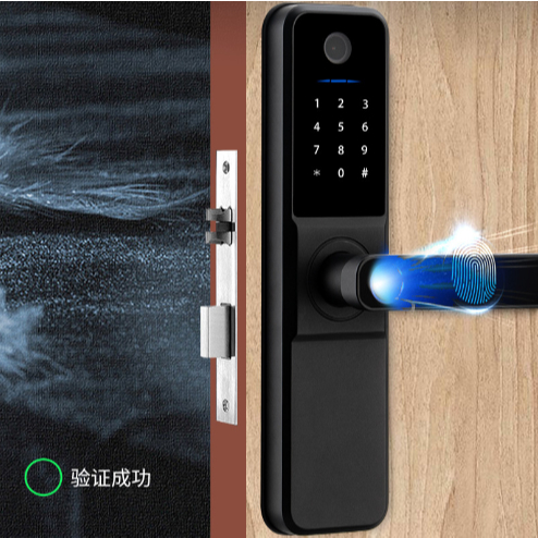 Khóa vân tay cửa Gỗ