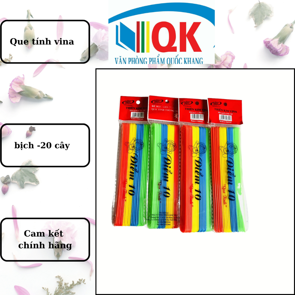 que tính học sinh ( 20 cây/bịch)