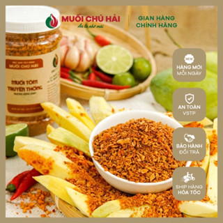  Muối tôm Tây Ninh Chú Hải loại ngon cay vừa hạt to Hủ 500G 300G 