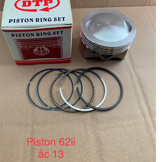 Piston bạc dành cho xe độ 62 li Ắc 13