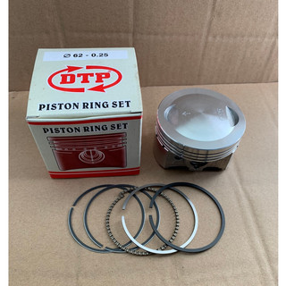 Piston bạc dành cho xe độ 62 li Ắc 13