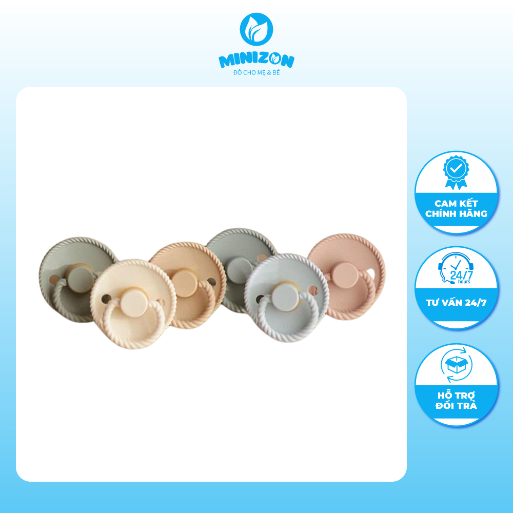 Ti Giả Frigg Cao Su Đan Mạch Đủ Size Đủ Màu Cho Bé | Minizon Kids