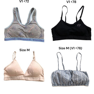 Bra trơn nhiều mẫu size nhỏ