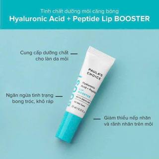 Tinh chất dưỡng môi Paula’s Choice Hyaluronic Acid + Peptide Lip Booster 10ml