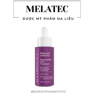 Tinh chất se khít lỗ chân lông Paula's Choice Niacinamide 20% Treatment