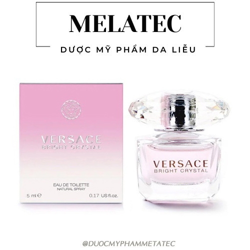 Nước Hoa Mini nữ 5ML Versace Bright Crystal