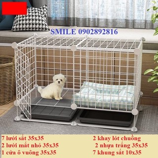  TẤM LƯỚI LẺ GHÉP CHUỒNG QUÂY THÚ CƯNG CHÓ, MÈO, THỎ