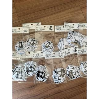 Sticker Black Cat Diary (ảnh thật) - namise.co