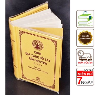 Sách - Kinh Địa Tạng Bồ Tát Bổn Nguyện Trọn Bộ - Bìa Cứng [ Khổ Nhỏ Bỏ Túi ]
