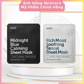Mặt Nạ Dưỡng Da Cao Cấp Klairs Sheet Mask 25ml