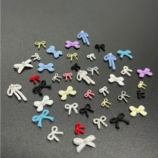 Set Nơ Mini Mix Nhiều Màu Trang Trí Móng
