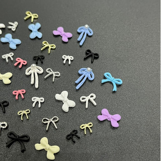 Set Nơ Mini Mix Nhiều Màu Trang Trí Móng