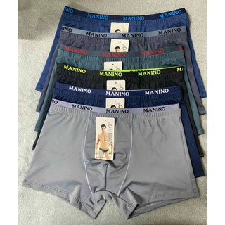 Combo 5 quần boxer Manino - Quần lót đùi nam thun lạnh, hàng chất lượng cao