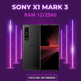 ĐIỆN THOẠI SONY X1 MARK 3 MÁY ĐẸP NGUYÊN ZIN BẢN NHẬT 1 SIM RAM 12/256G