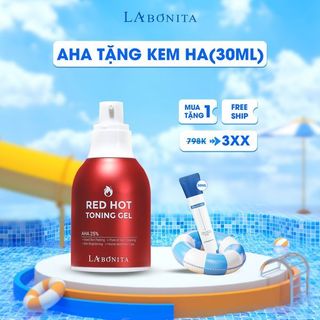  Peel Da La Bonita Red Hot Toning Gel AHA 25% + Lợi khuẩn Lactobacillus 30g