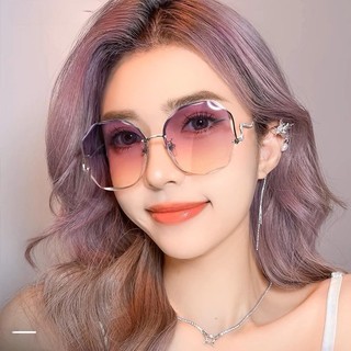 Kính mát nữ K18 tròng chống tia cực tím UV400 chống chói mắt khi đeo ngoài trời gọng bằng thép