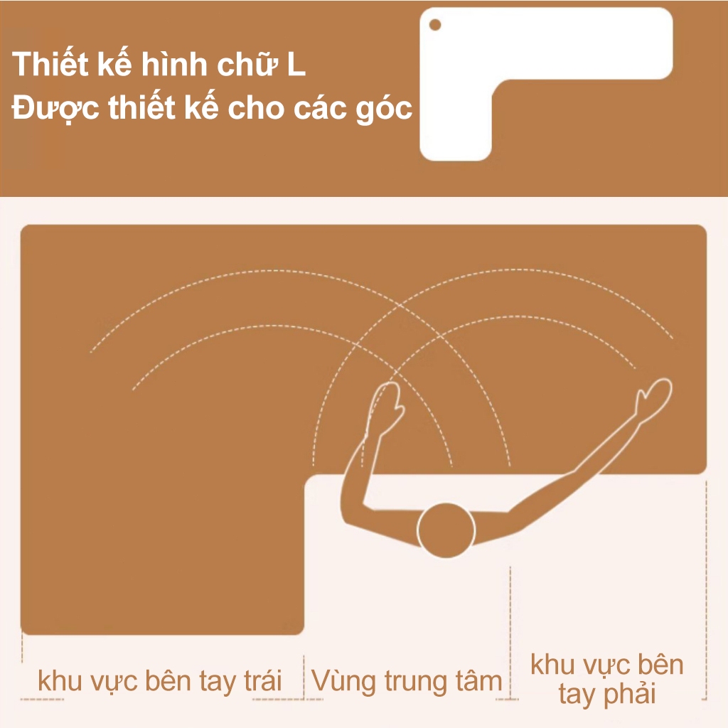 Bàn làm việc chữ L tiện dụng, đa năng, rộng rãi | BigBuy360 - bigbuy360.vn
