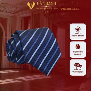 Cà Vạt Họa Tiết Đơn Giản Chất Liệu Lụa Tổng Hợp Cao Cấp Bản Vừa Phối Sơ Mi Bộ Vest Lịch Lãm
