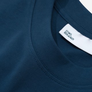 Áo thun Owlbrand Retro/Xanh