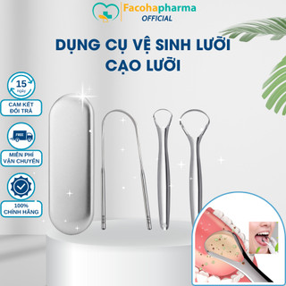  Dụng cụ cạo lưỡi loại bỏ các mảng bám vi khuẩn trên bề mặt lưỡi giảm mùi hôi  cải thiện hơi thở CN018 