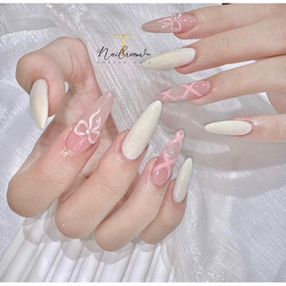 Nailbox thiết kế - Nailbox thạch phối nơ xinh