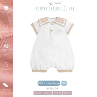 Le coon - Bộ Romper Sailor cộc tay LC10135