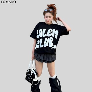 Áo Thun Nam Nữ Tay Ngắn Cổ Tròn Calm Club Vải 100% Cotton Mềm Mịn - TOMANO