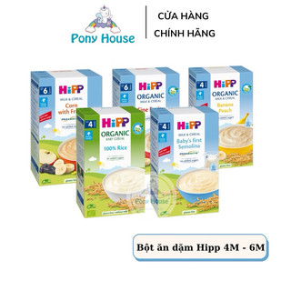Bột ăn dặm HiPP 250g - Đủ vị Cho Bé Từ 4 Tháng 6 Tháng Date 2025